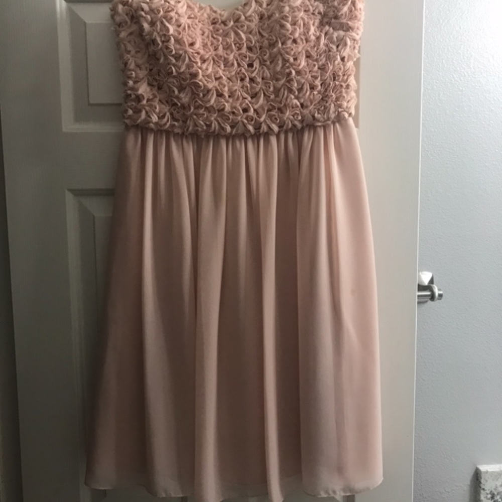 Calvin Klein strapless dress